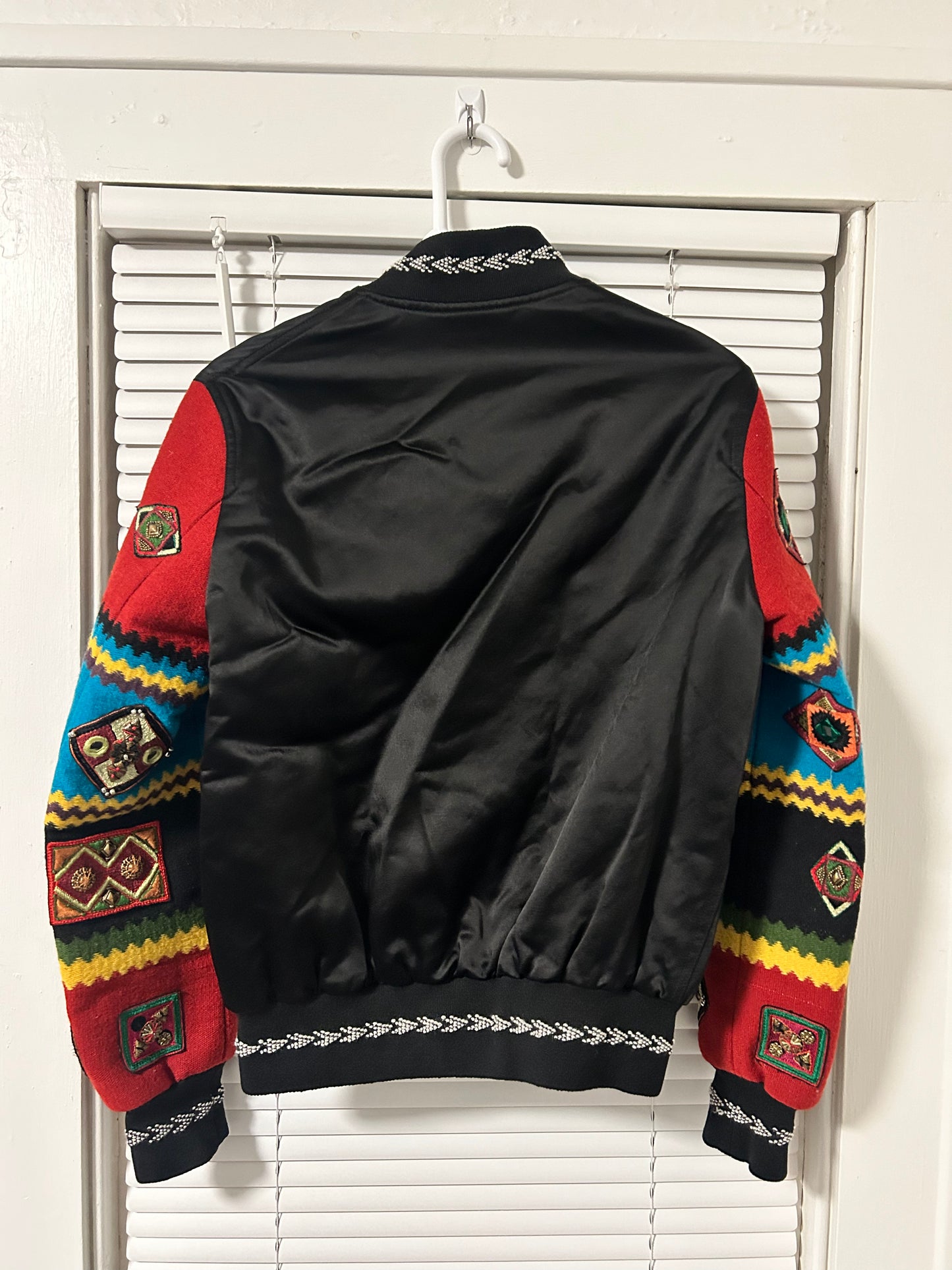 SLP Satin Bomber jacket