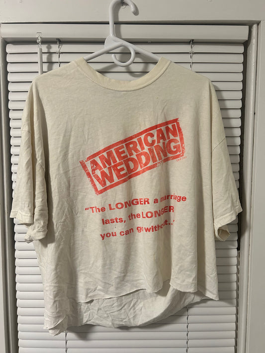 American Wedding tee