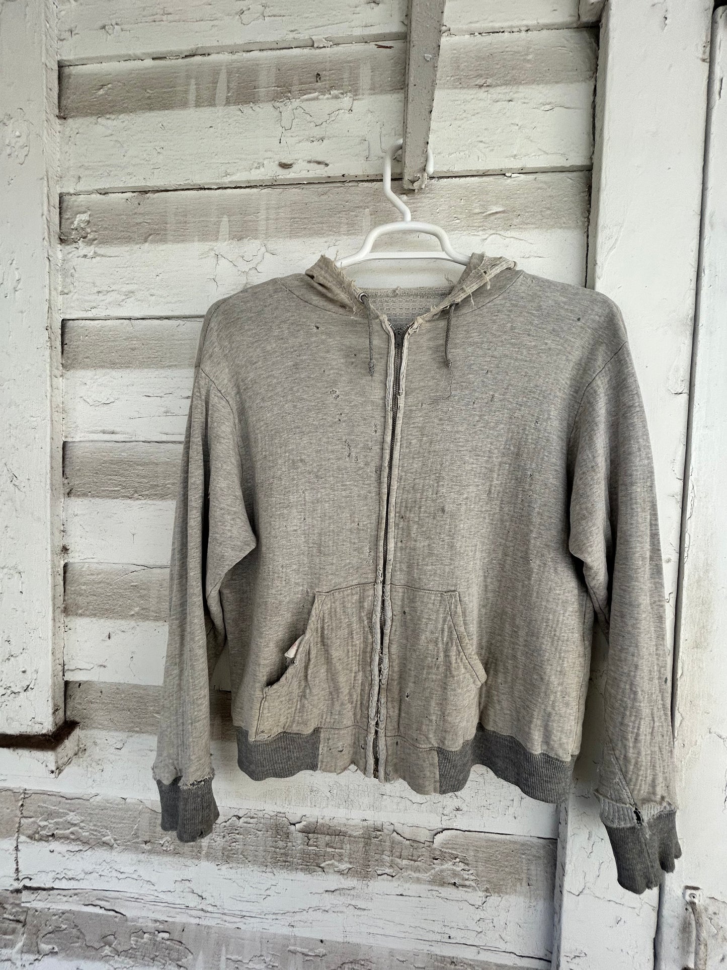 Two Tone Thermal Zip up